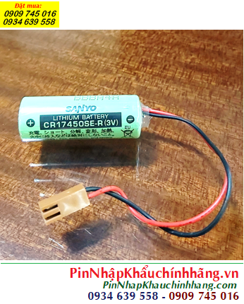 Sanyo CR17450SE-R, Pin nuôi nguồn PLC Sanyo CR17450SE-R (Japan)